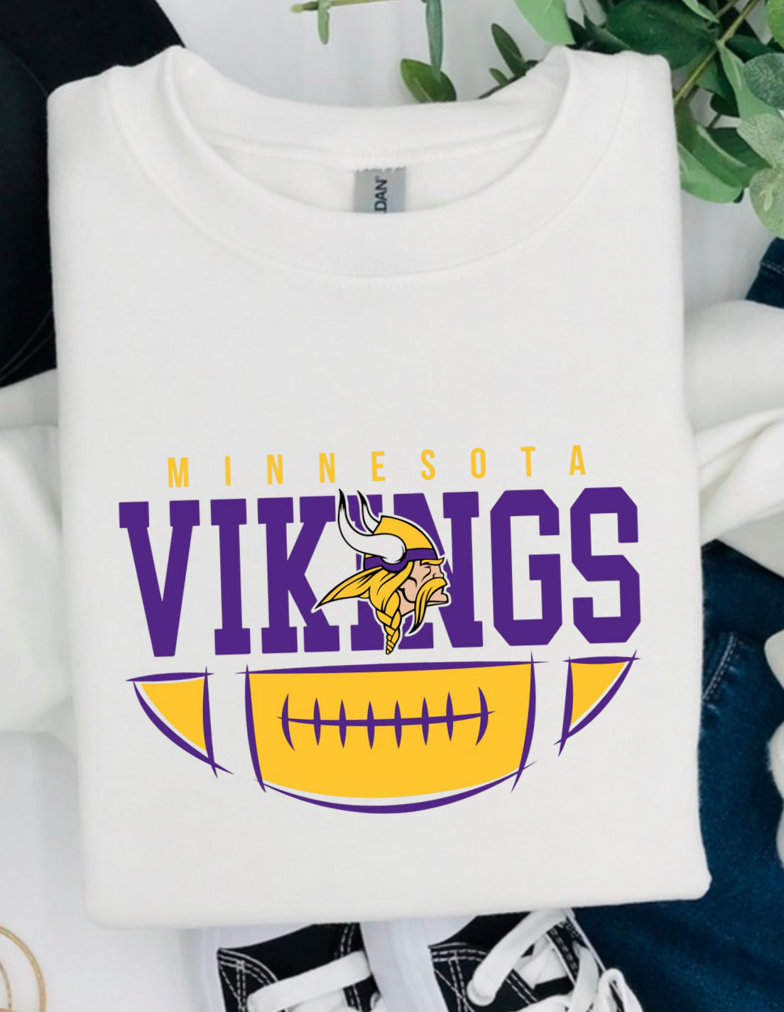 Half Football Minnesota Vikings