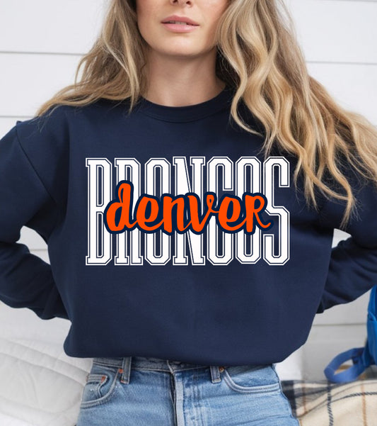 Bold Denver Broncos