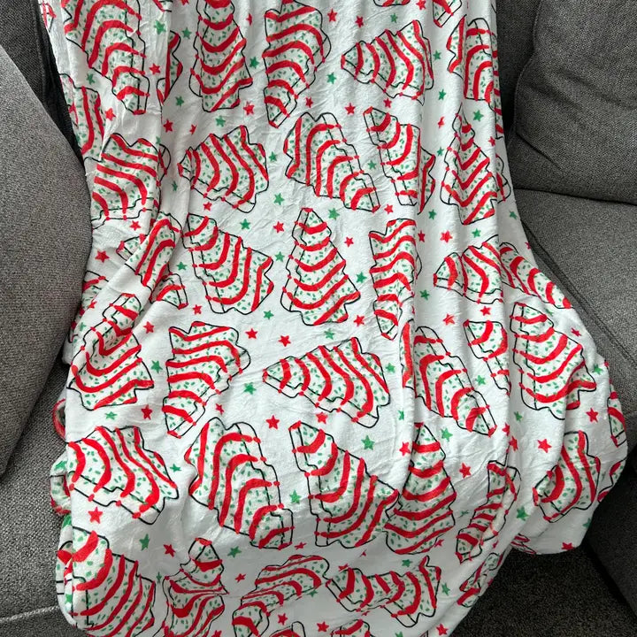 Christmas Tree Cake Blanket
