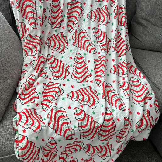 Christmas Tree Cake Blanket