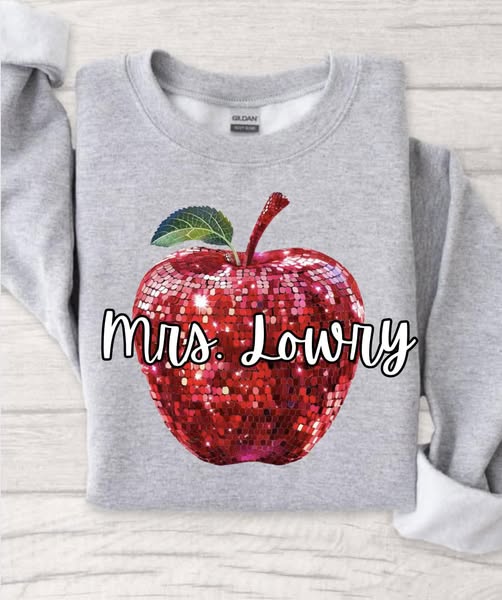 Custom Apple Sequin