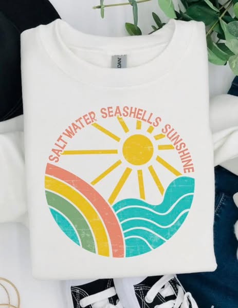 Saltwater, Seashells, Sunshine