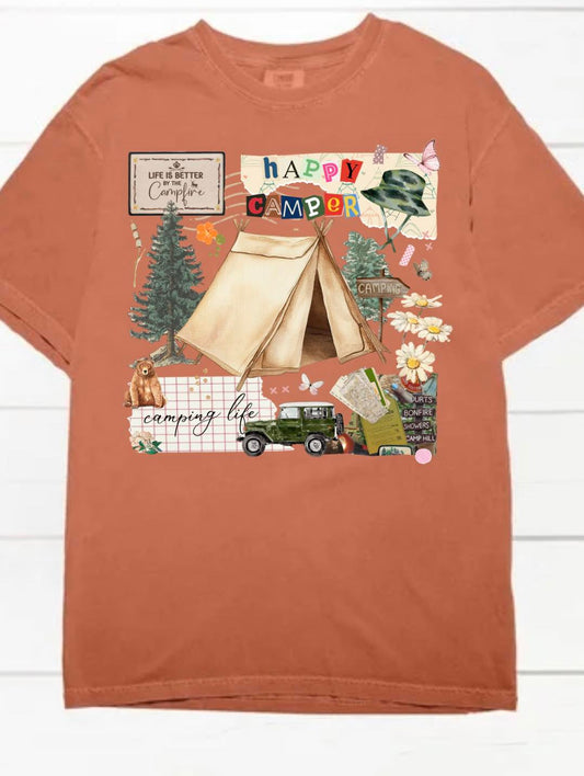 Happy Camper Collage