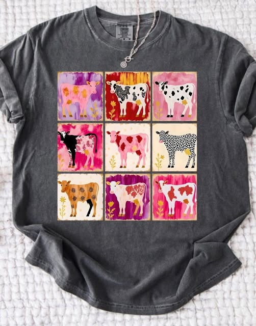 Pretty in Pink Cows