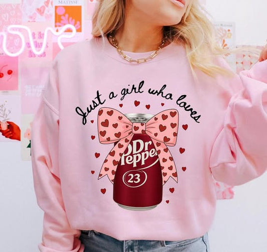 Just a girl who loves Dr Pepper