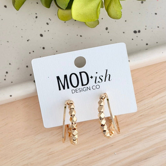 Phoebe Double Hoop Earrings