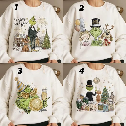 1. Happy New Year Grinch