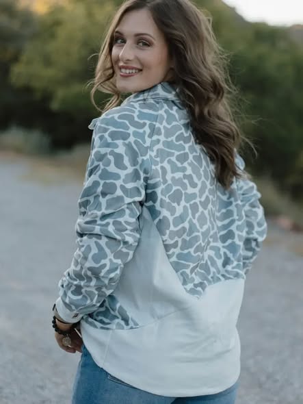 Camo Quarter Zip