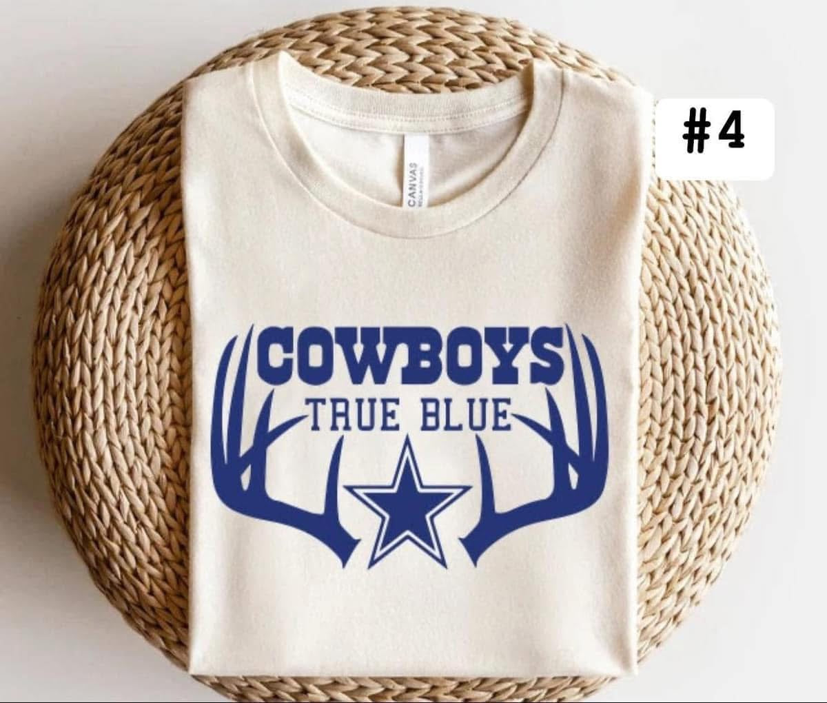 Cowboys Antlers True Blue