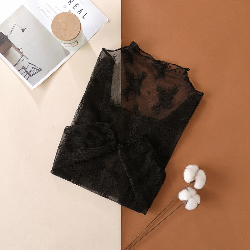 Mesh Floral Top