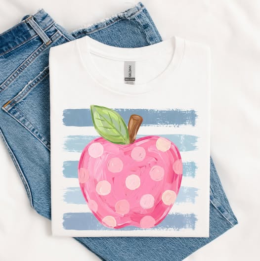 Watercolor Teacher Apple