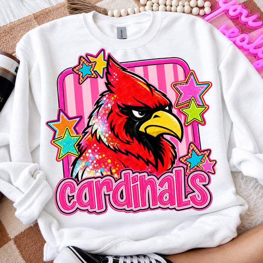 Neon Cardinals