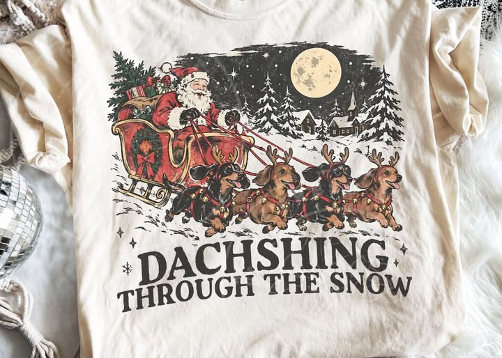 Dachshing Through the Snow