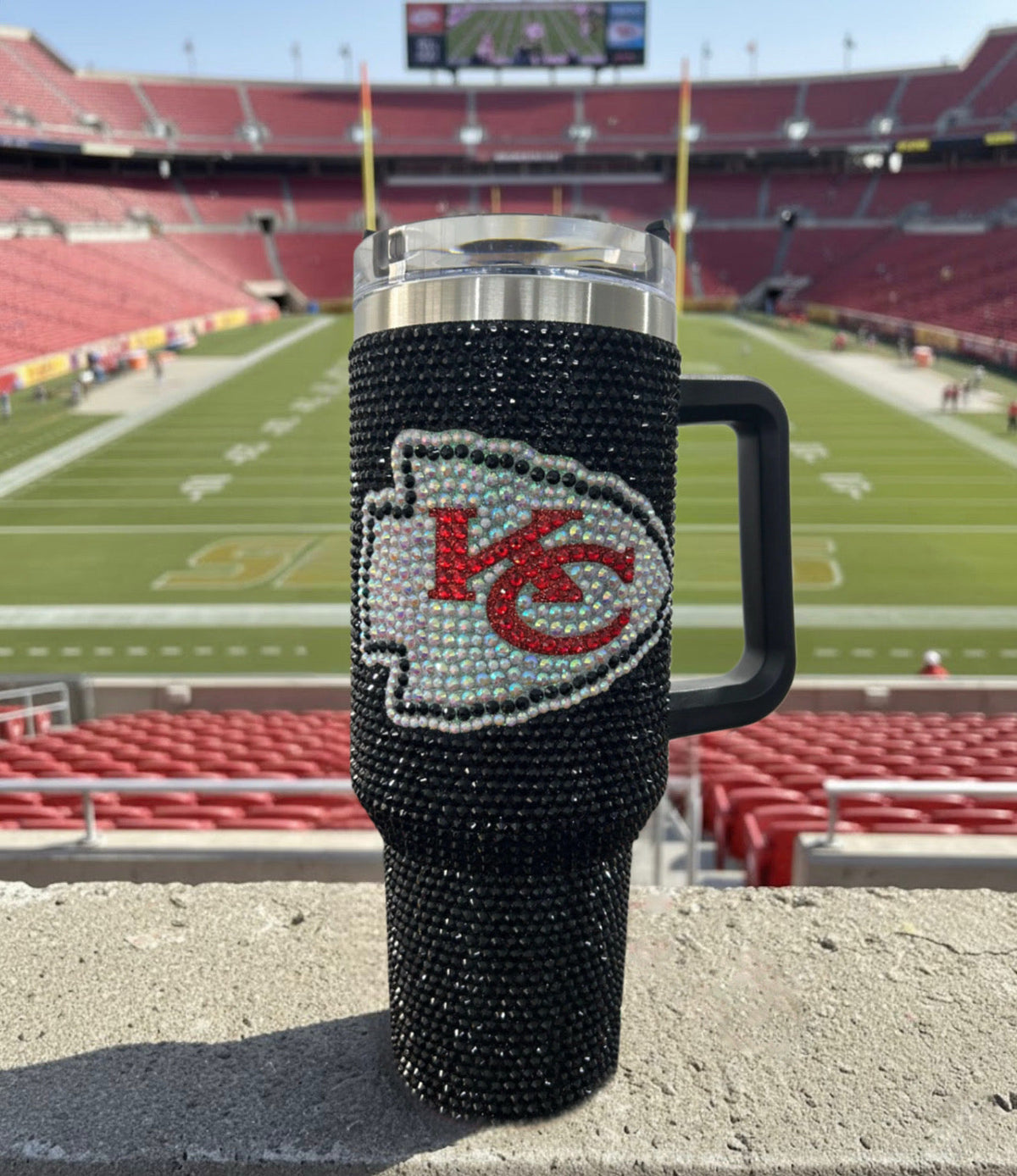 Chiefs Bling Tumbler