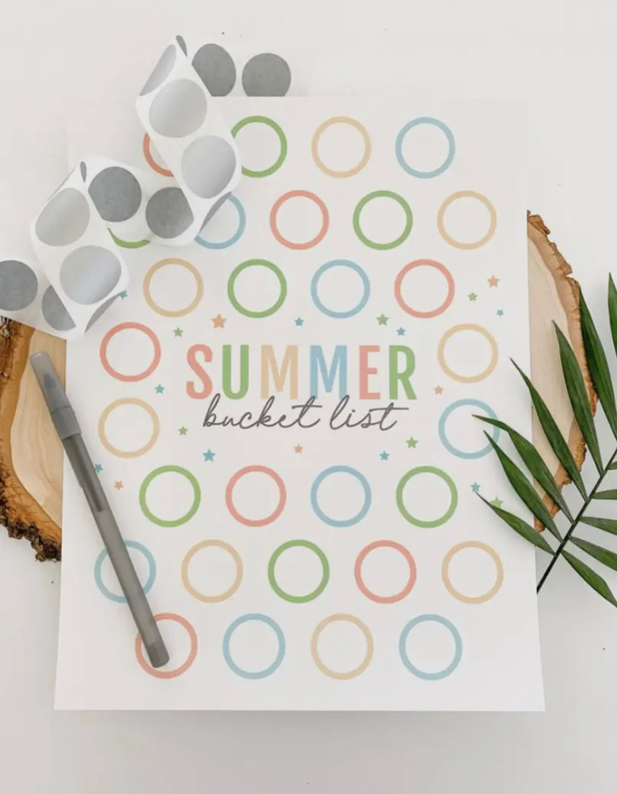 Summer Bucket List Scratcher