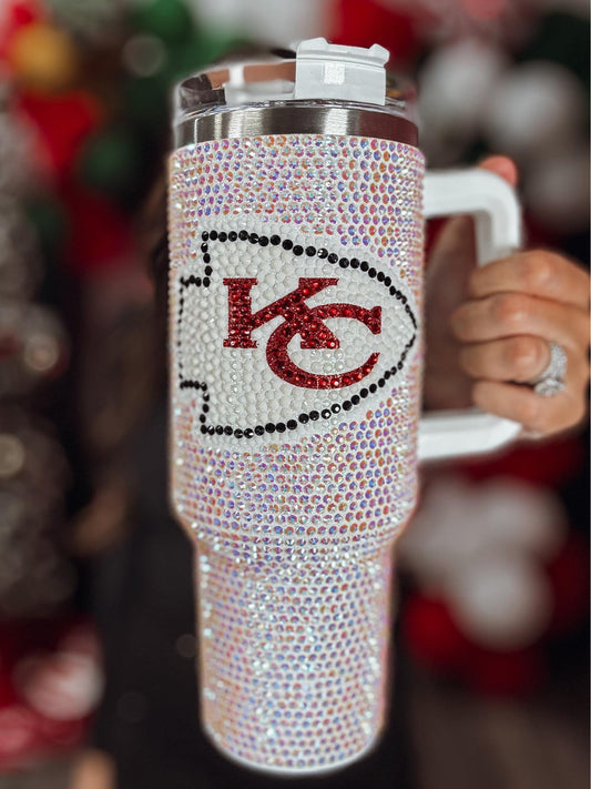 Chiefs Bling Tumbler