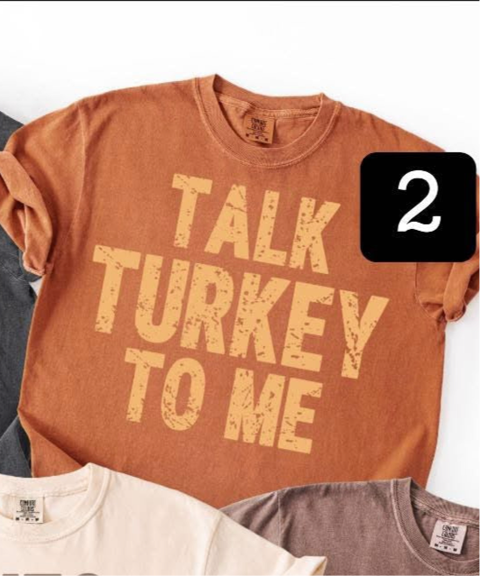 Talk Turkey to me