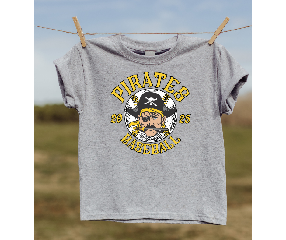 Pirates Baseball Tee or Tank