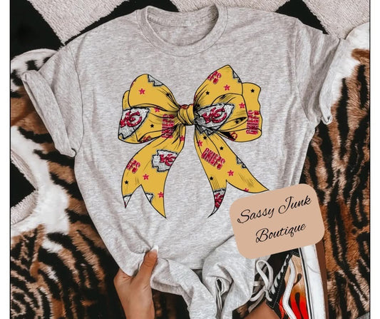 Kansas City Glitter Bow