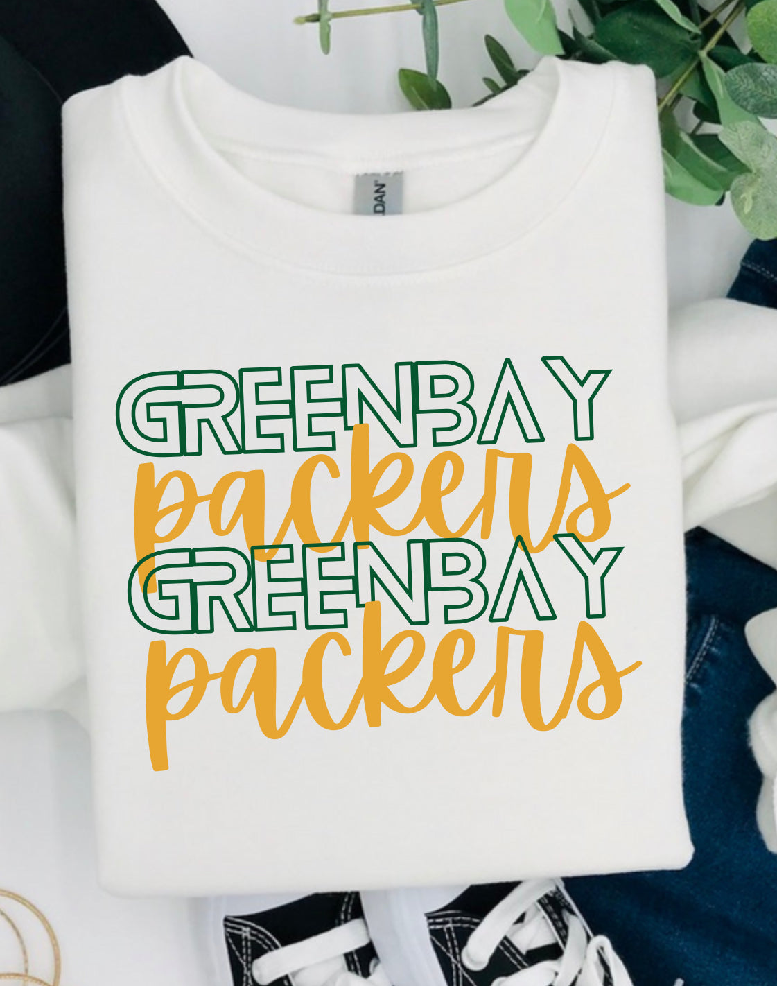 GB Packers Stacked