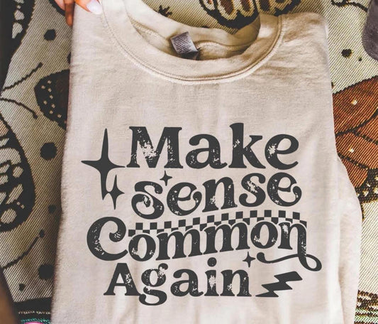 Make sense common again