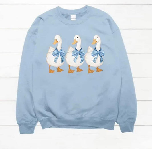 Geese Blue