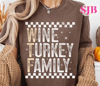 WTF Wine Turkey Family