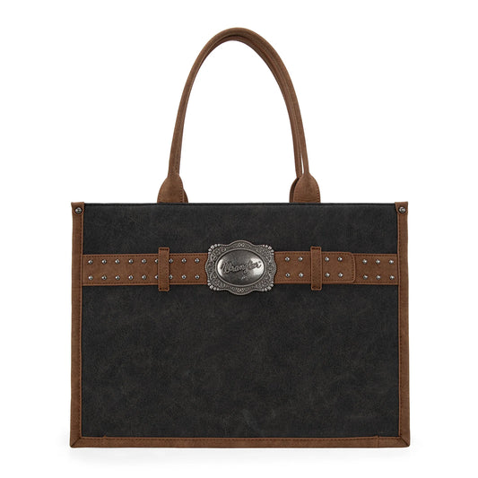 Wrangler Buckle Concealed Carry Large Tote