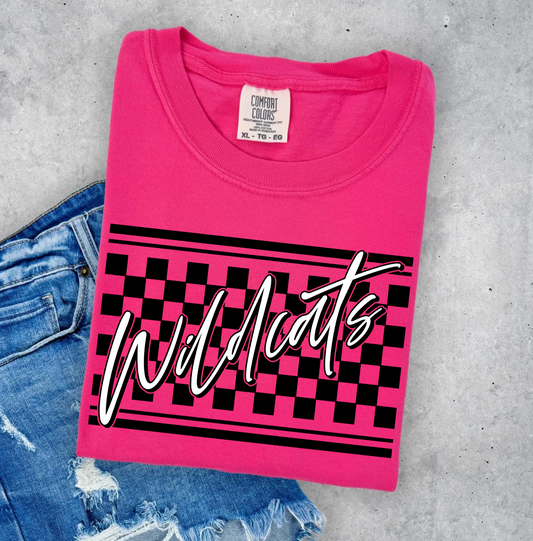 Slanted Checker Wildcats