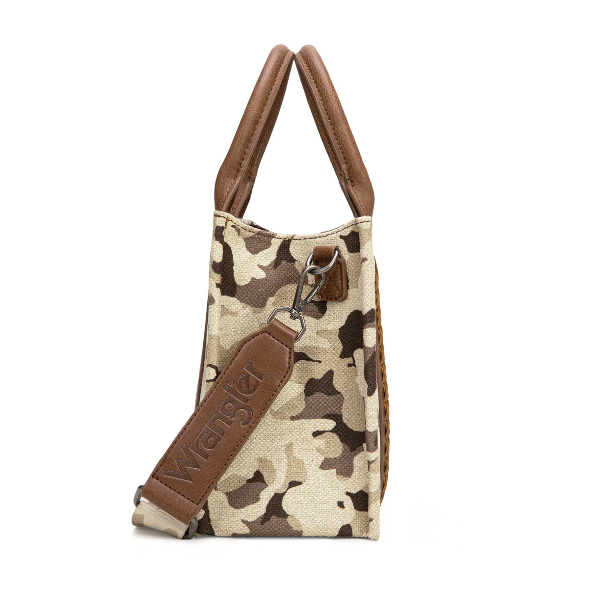 Wrangler Brown Camo Cross body Tote