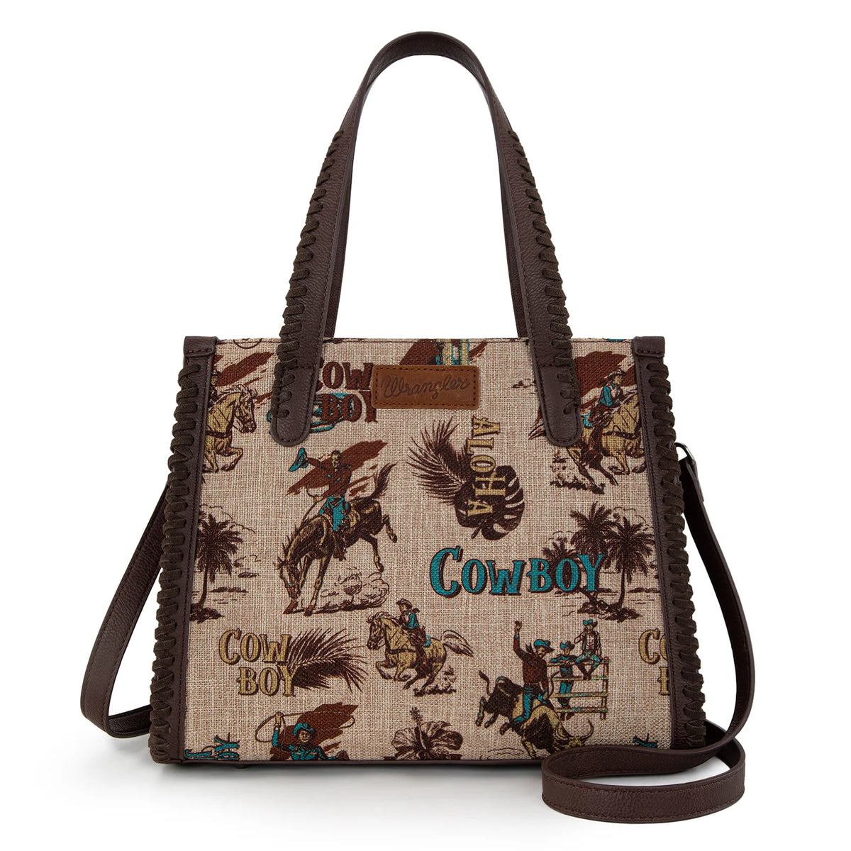 Vintage Retro Cowboy Conceal Carry Satchel