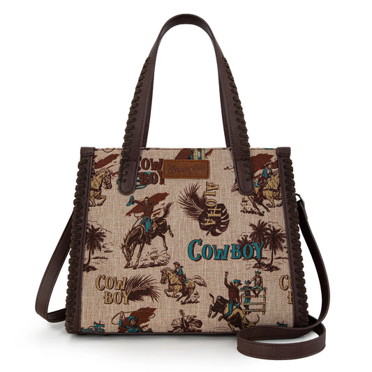 Vintage Retro Cowboy Conceal Carry Satchel
