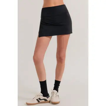 Side Slit Style Activewear Skort