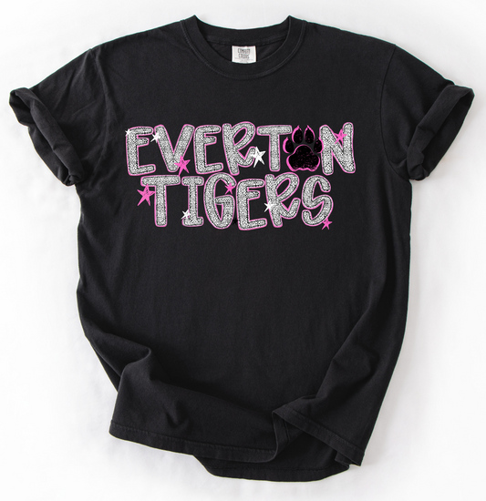 Pink & Black Everton Tigers
